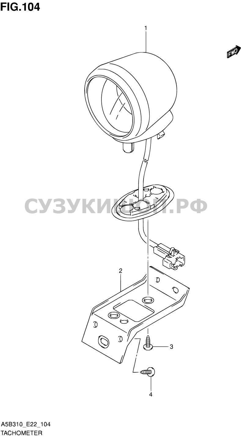 ТАХОМЕТР (W/TACHOMETER)